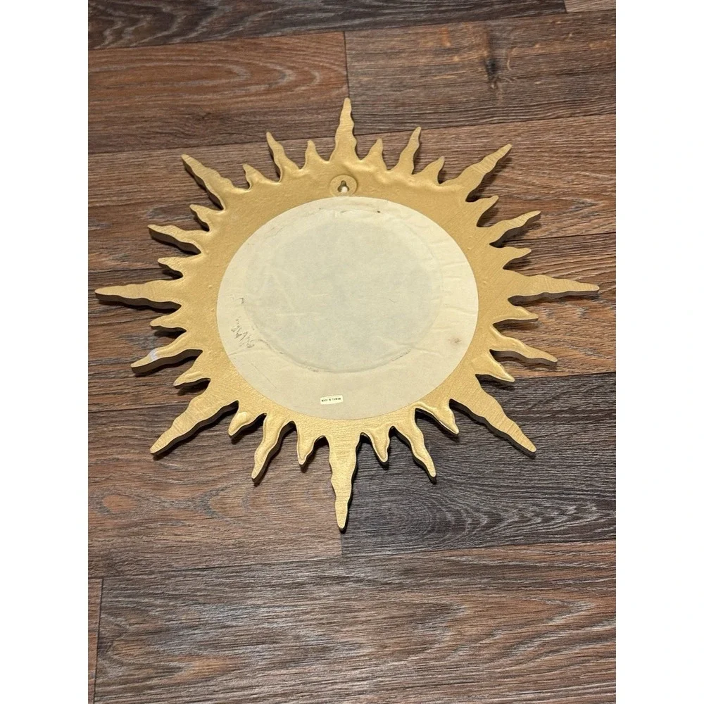 Vintage MCM Sunburst Starburst Mirror 15